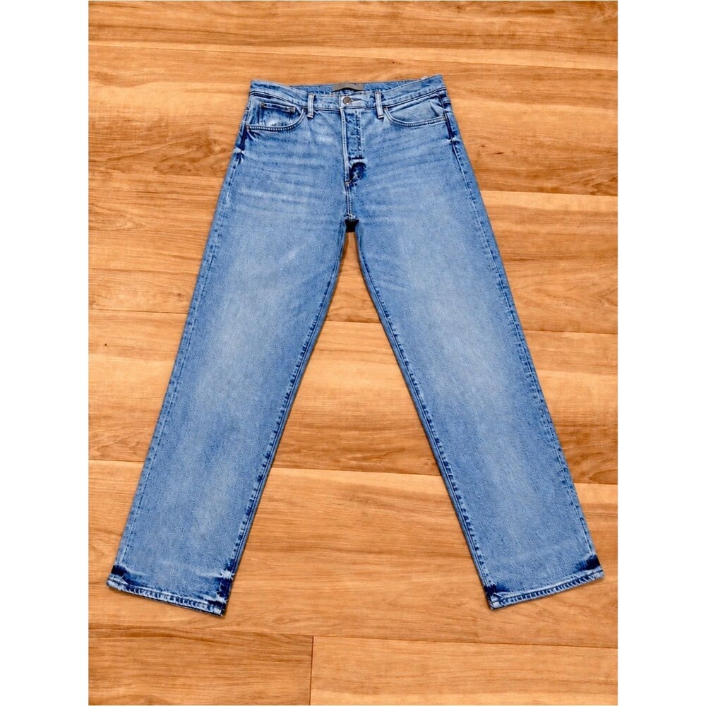 Joe’s Jeans Relaxed Straight Leg Button Fly Stretch Jeans Women’s 30x32 EUC
